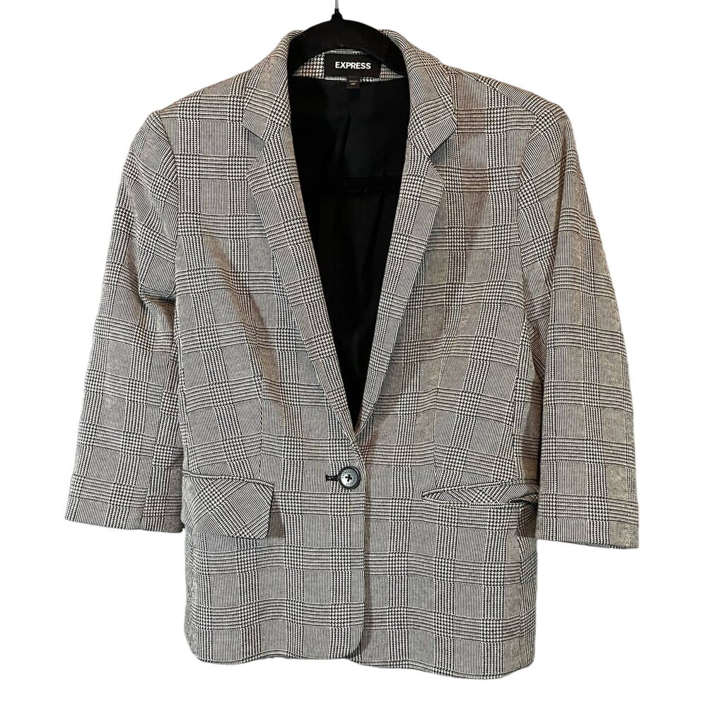 Express 3/4 Sleeve Blazer Coat - Size XS